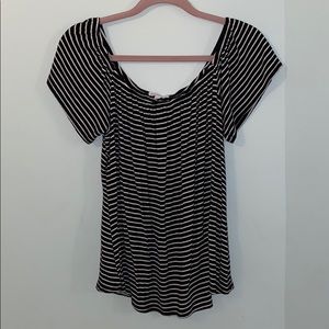 Off shoulder top!